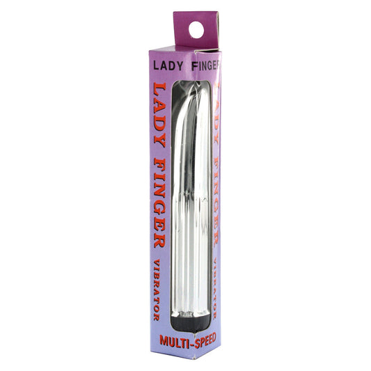 Lady Finger Mini – 5.5 Inch Smooth Personal Vibrator