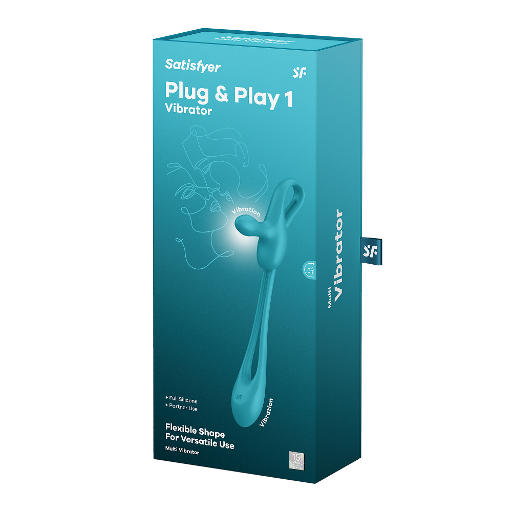 Satisfyer Plug & Play 1 – Multi-Use Vibrator Anal Plug and Cock Ring