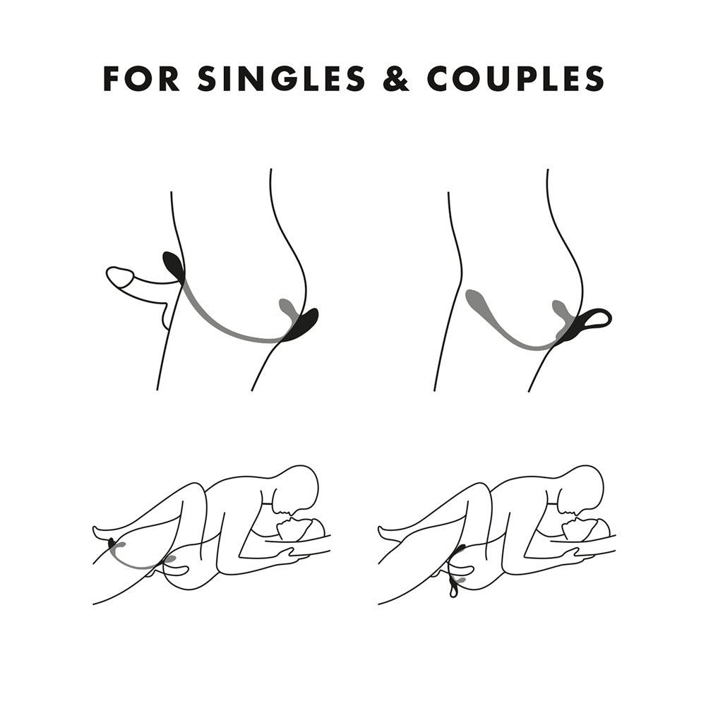 Satisfyer Plug & Play 1 – Multi-Use Vibrator Anal Plug and Cock Ring