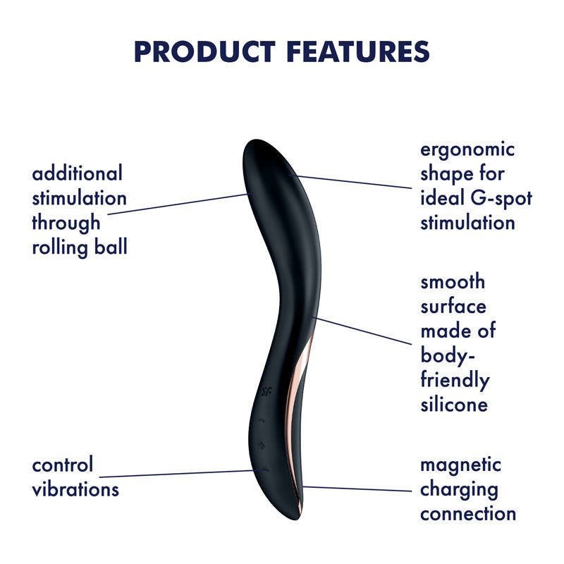 Satisfyer Rolling Explosion – USB Rechargeable G-Spot Vibrator