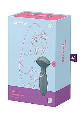 Satisfyer Mini Wand-er Stone Grey 16 cm Compact Massager