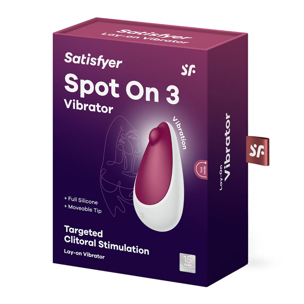 Satisfyer Spot On 3 Berry Clitoral Stimulator