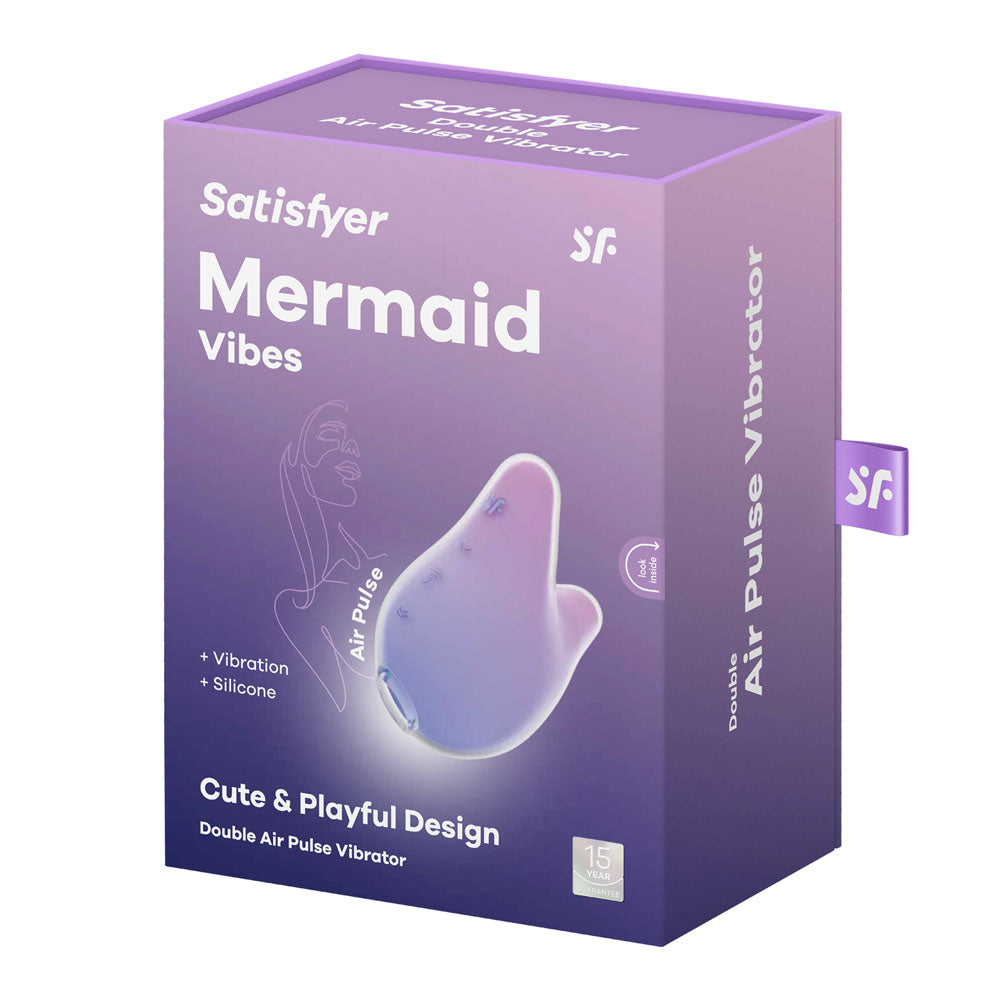 Satisfyer Mermaid Vibes Violet/Pink Stimulator