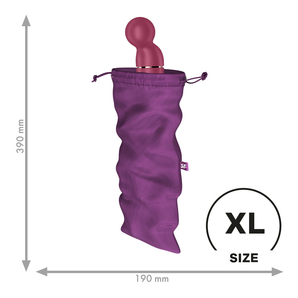 Treasure Bag Violet Extra Large for Safe Storage of Pleasure Products