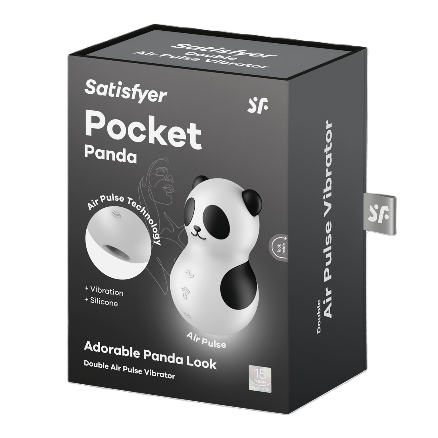 Satisfyer Pocket Panda Air Pulse Vibrator for Thrilling Pleasure