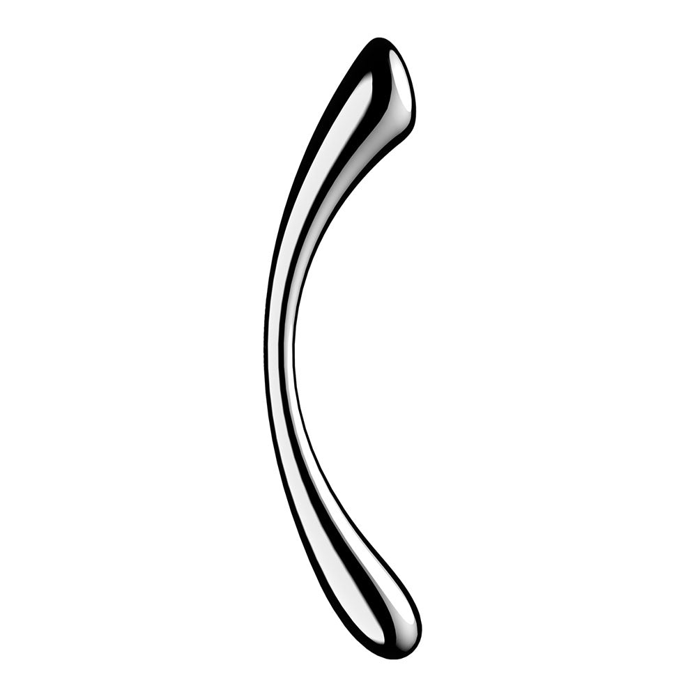Satisfyer Cosmic Crest Stainless Steel Curved Dildo 24cm