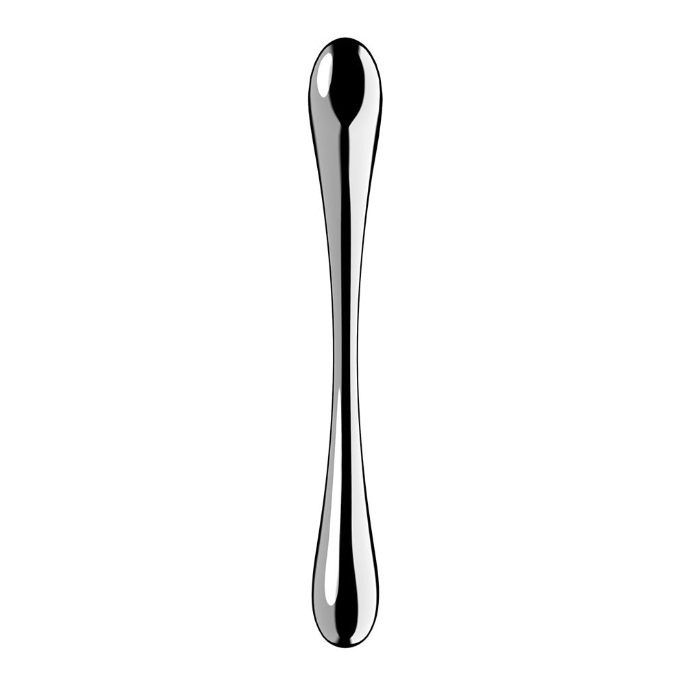 Satisfyer Cosmic Crest Stainless Steel Curved Dildo 24cm