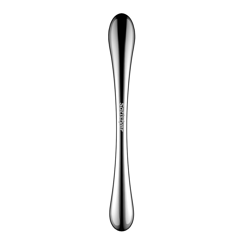 Satisfyer Cosmic Crest Stainless Steel Curved Dildo 24cm