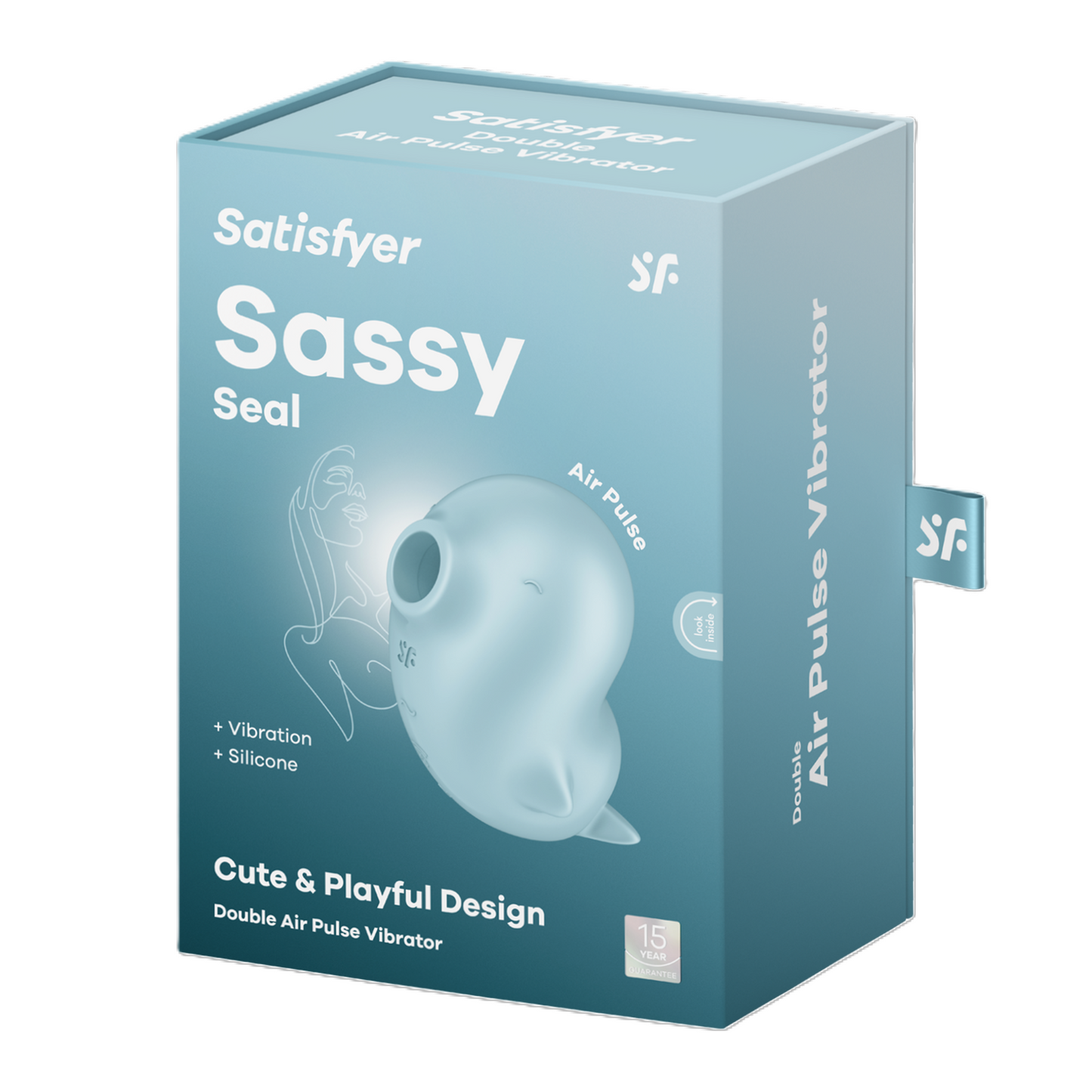 Satisfyer Sassy Seal (Blue) – Waterproof Vibrator