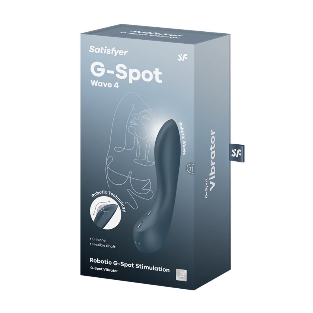 Satisfyer G-Spot Wave 4 Waterproof Sex Toy 8.5 Inches