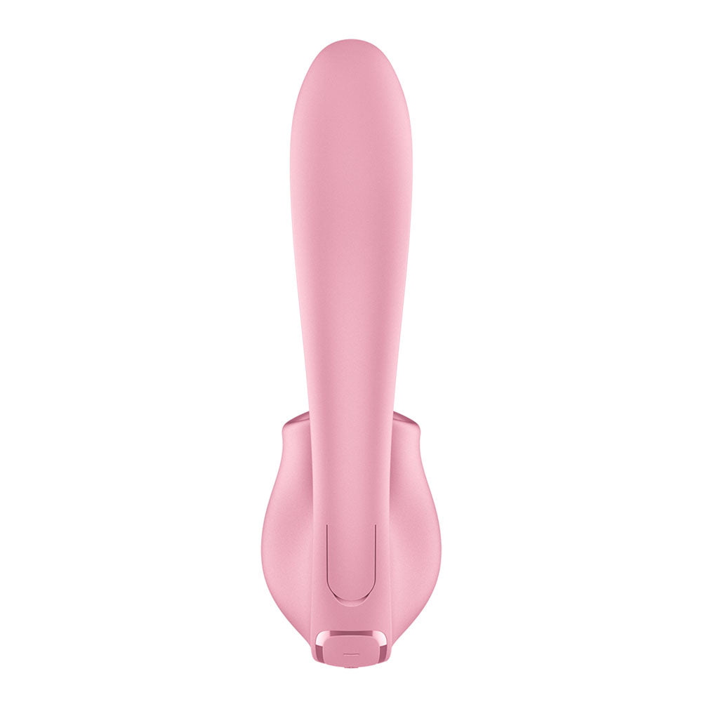 Satisfyer Tongue Genius – USB Rechargeable Flexible Silicone Clitoral and Insertable Vibrator
