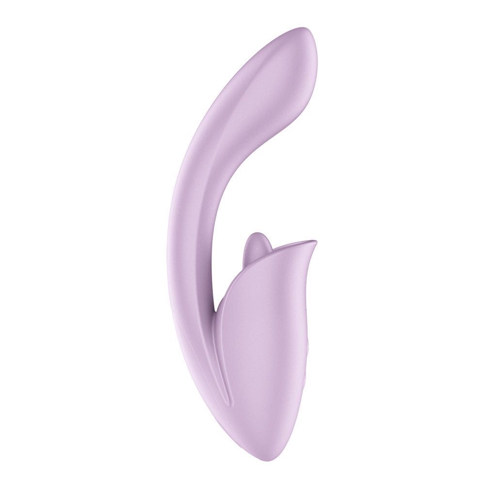 Satisfyer Tongue Expert (Violet) – USB Rechargeable 18 cm Silicone Vibrator