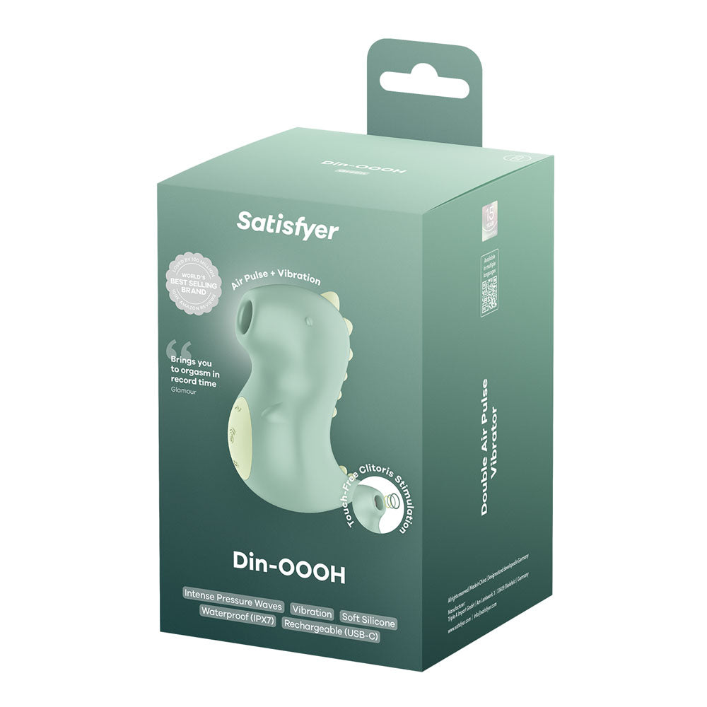 Satisfyer Din-Oooh (Green) – Pressure Wave Vibrator
