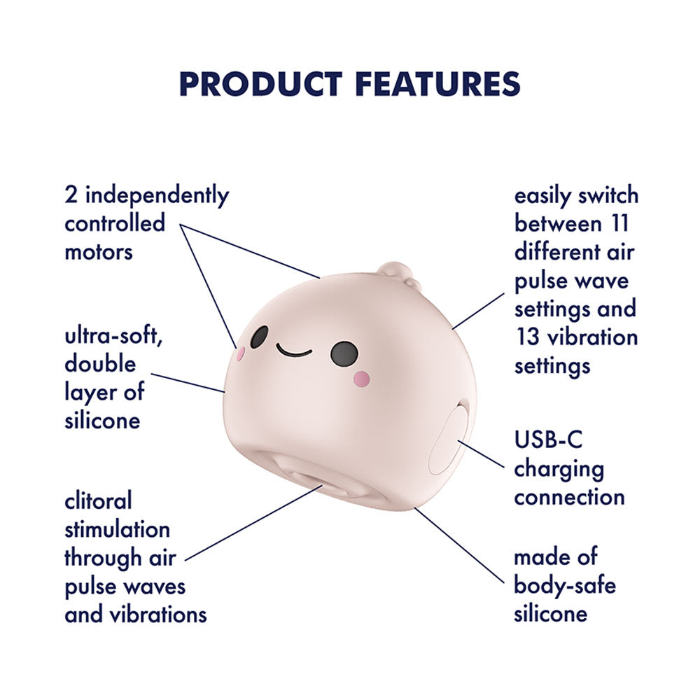 Satisfyer Mochi (Beige) – Air Pulse Stimulator