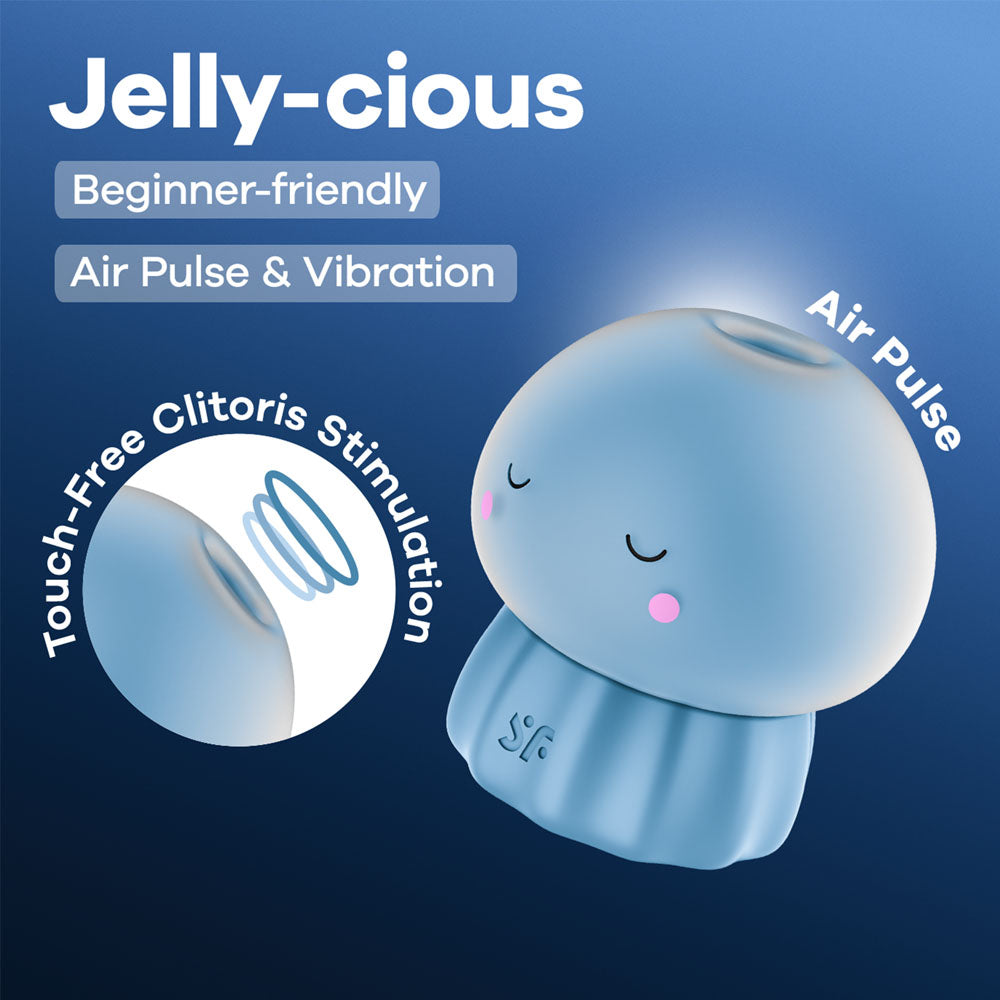 Satisfyer Jelly-Cious – Waterproof Air Pulse Vibrator
