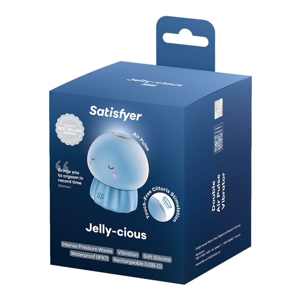 Satisfyer Jelly-Cious – Waterproof Air Pulse Vibrator