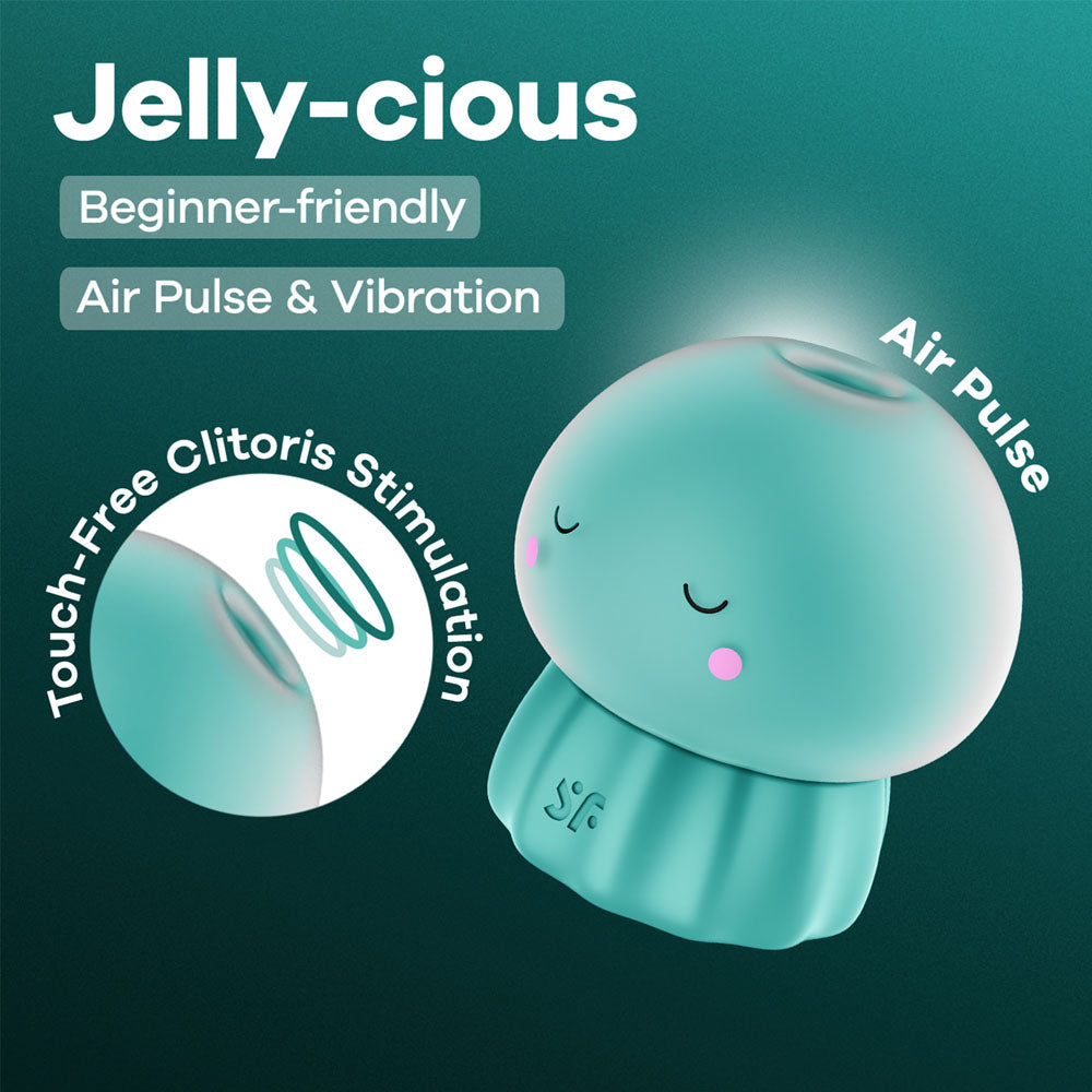 Satisfyer Jelly-Cious – Waterproof Air Pulse Vibrator