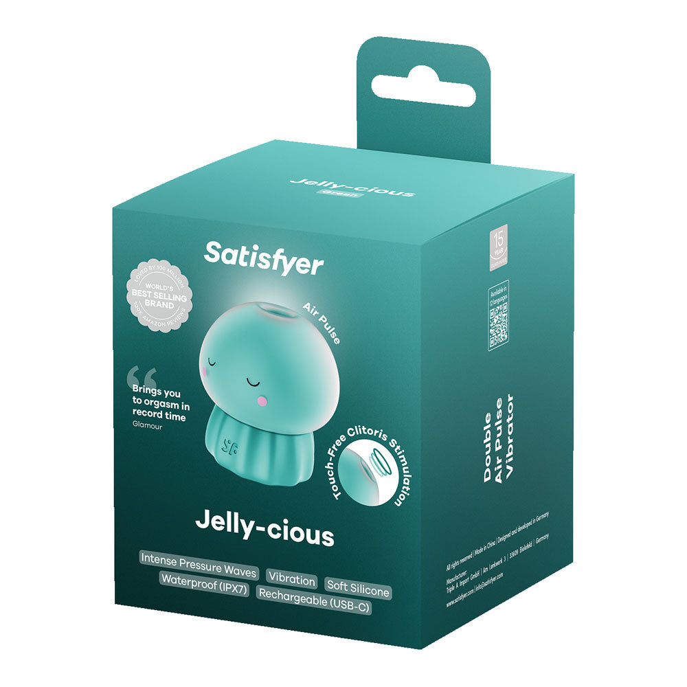 Satisfyer Jelly-Cious – Waterproof Air Pulse Vibrator