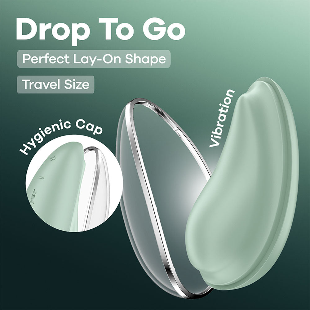 Satisfyer Drop To Go (Mint) – USB Rechargeable Clitoral Stimulator