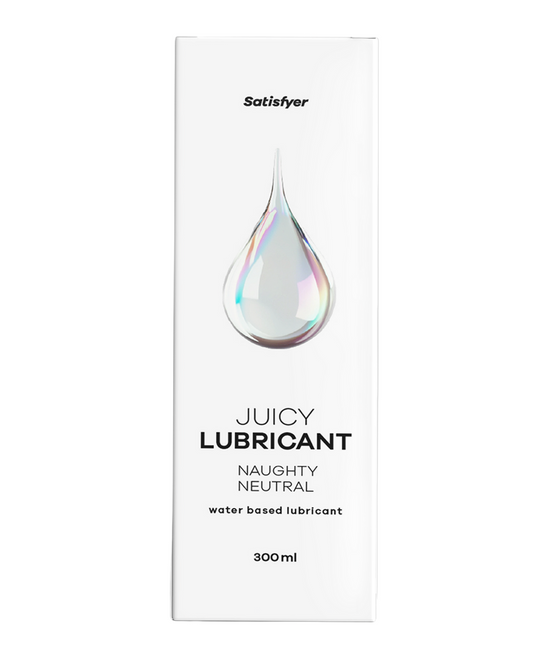 Satisfyer Juicy Lubricant (300ml) – Natural Water-Based Lubricant