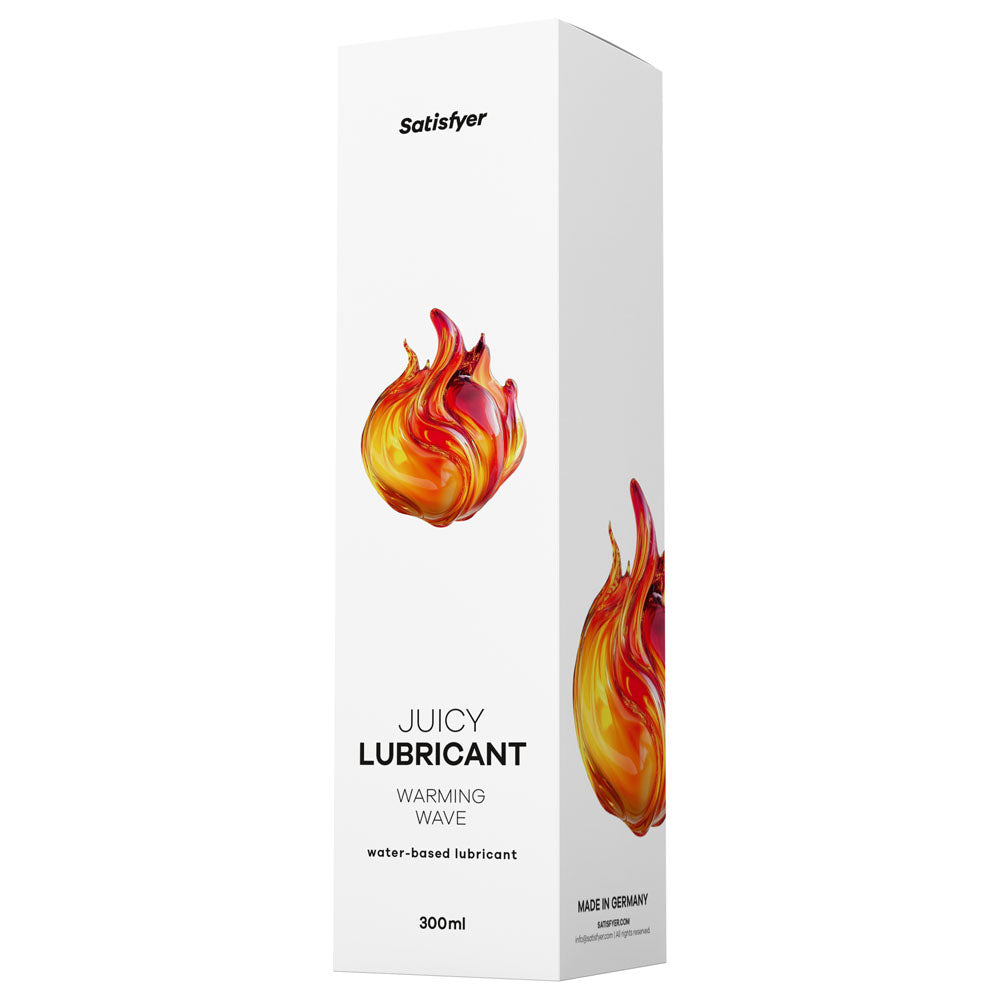 Satisfyer Juicy Lubricant (300ml) – Warm Effect Water-Based Lubricant