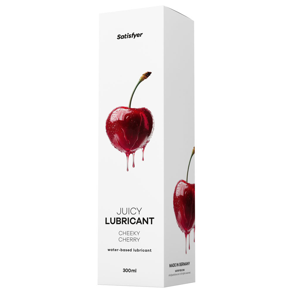 Satisfyer Juicy Lubricant (Cheeky Cherry) – Water-Based Lubricant 300ml