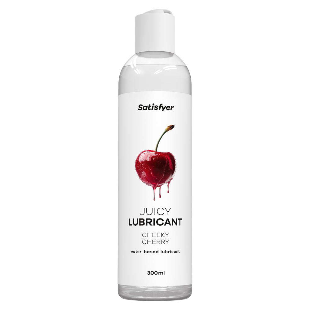 Satisfyer Juicy Lubricant (Cheeky Cherry) – Water-Based Lubricant 300ml