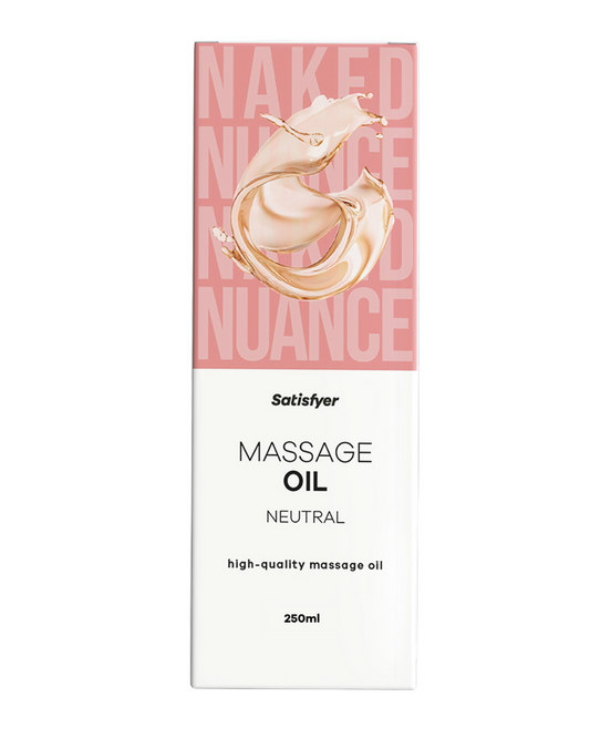 Satisfyer Massage Oil (Neutral, 250ml) – Massage Oil > Essentials > Massage Oil