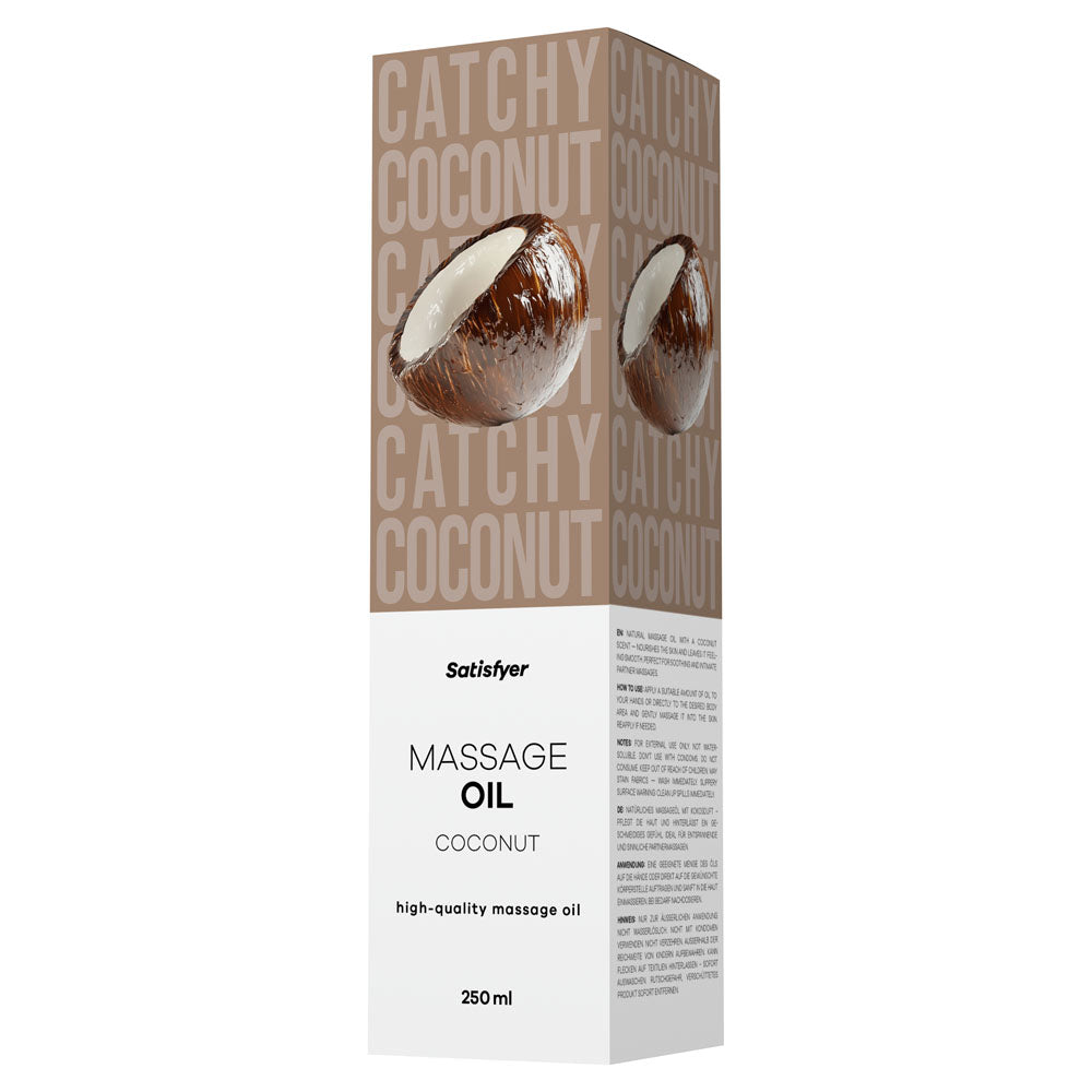Satisfyer Coconut Massage Oil (250ml) – Nourishing Body Oil