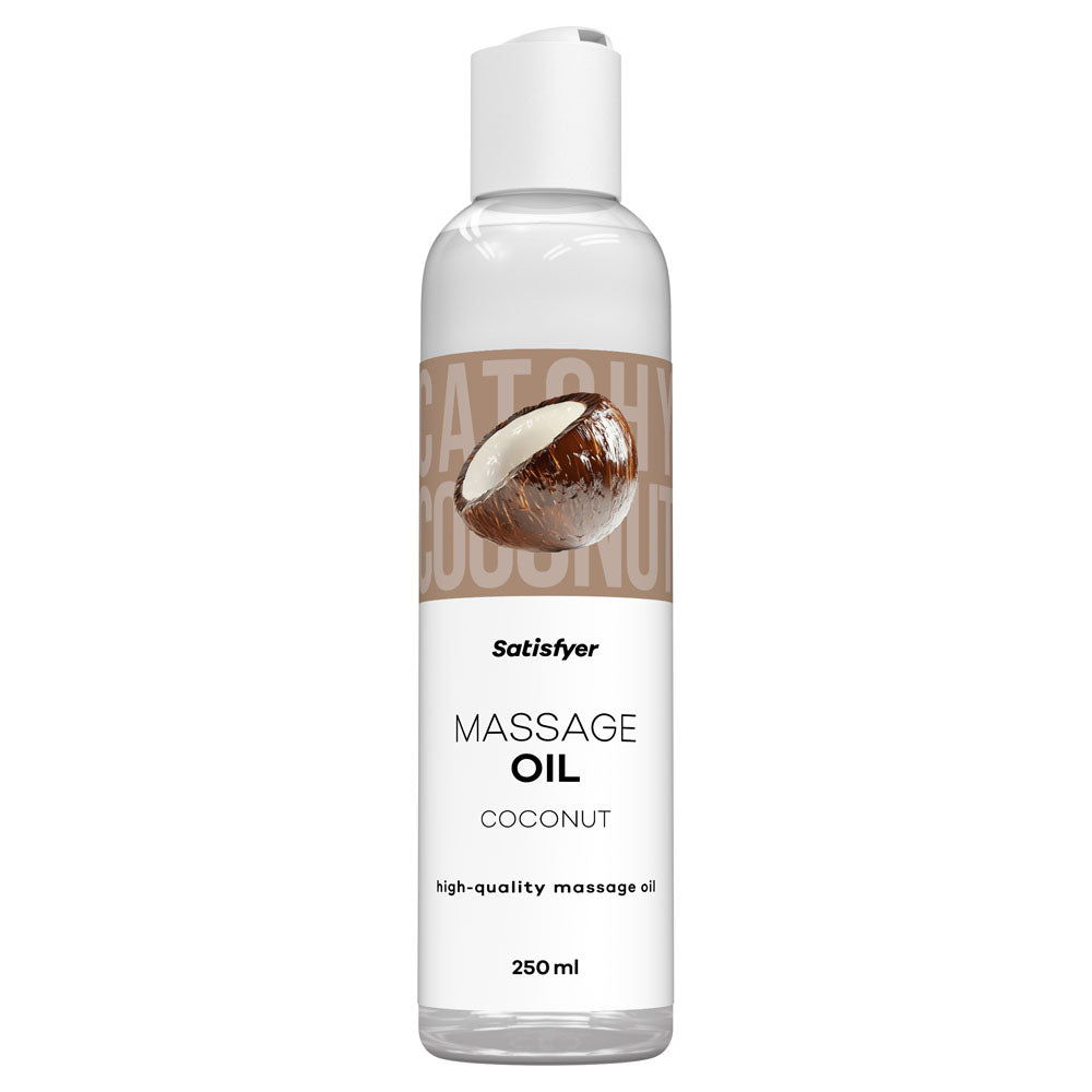 Satisfyer Coconut Massage Oil (250ml) – Nourishing Body Oil