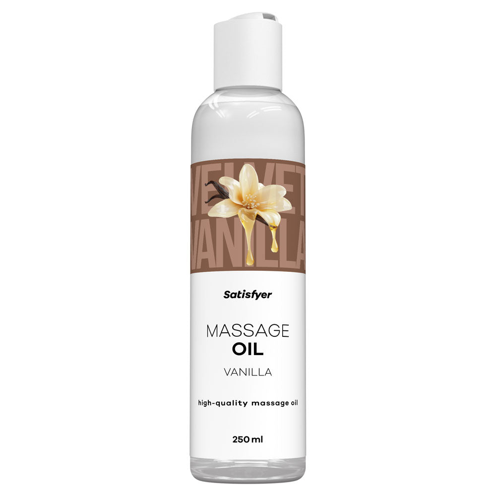 Satisfyer Massage Oil (Vanilla) – Nourishing 250ml Massage Oil