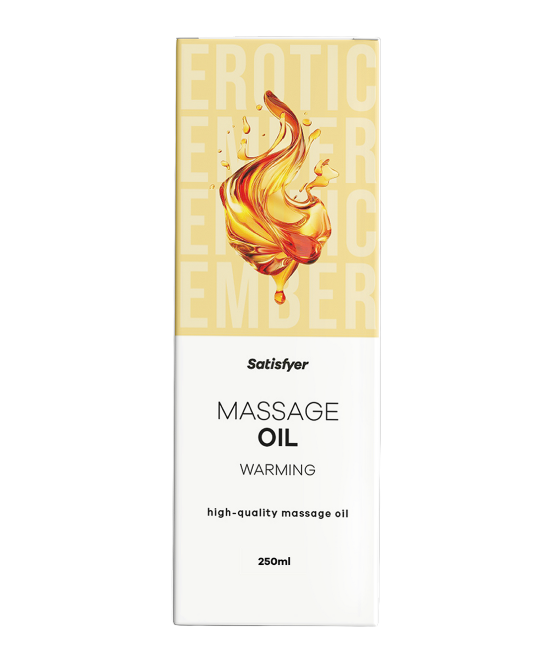 Satisfyer Massage Oil Warming (250 ml) – Warming Massage Oil