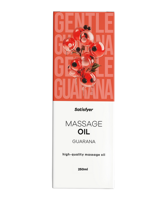 Satisfyer Guarana Massage Oil 250ml – Nourishing Massage Oil > Essentials > Massage Oil