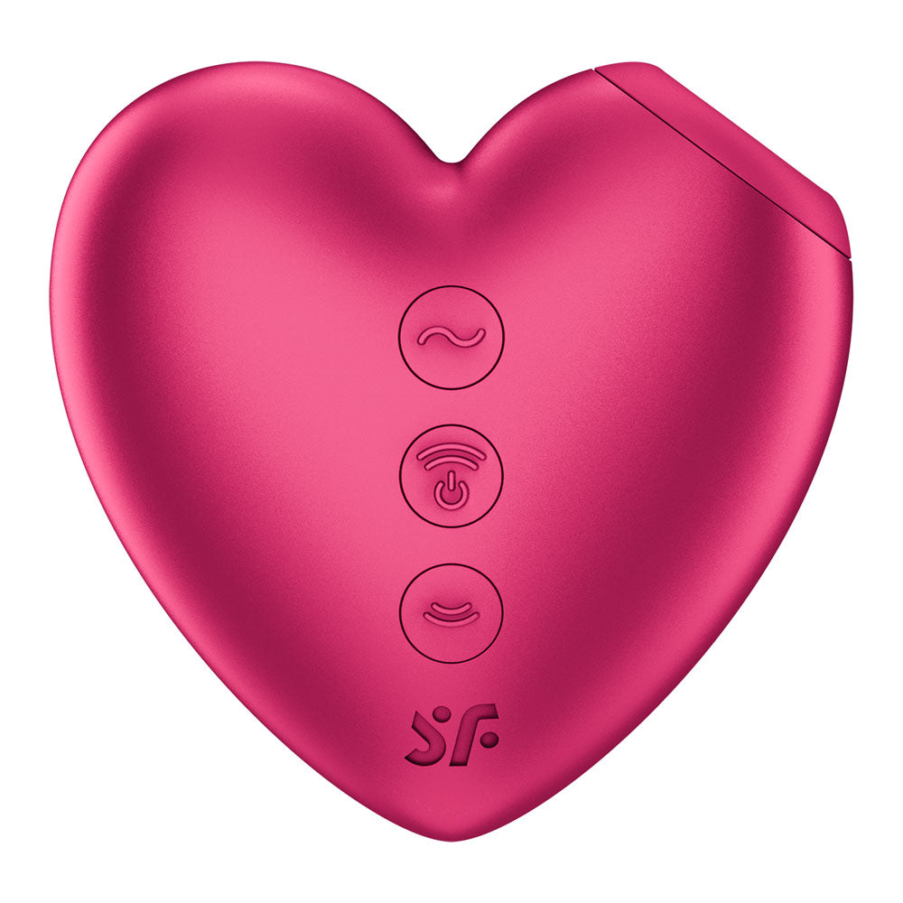Satisfyer Cutie Heart – Battery Operated Air Pulsation Vibrator
