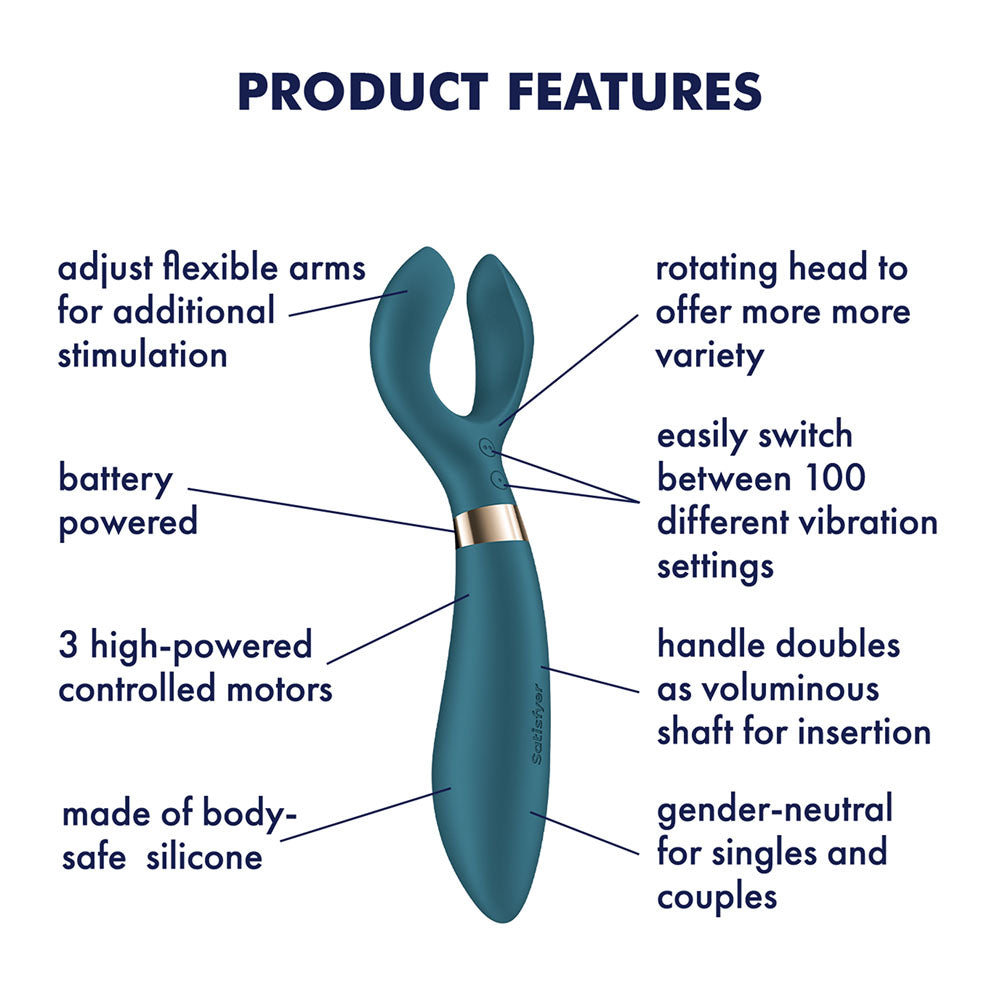 Satisfyer Endless Fun Battery Series – 23.5 cm Vibrator Stimulator