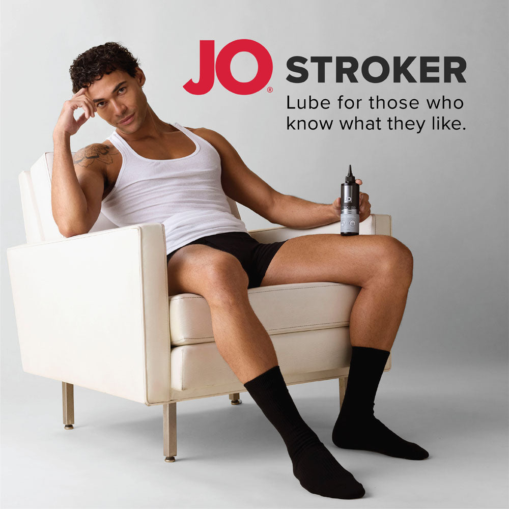 JO Stroker Lube – Water-Based Lubricant 240ml Bottle
