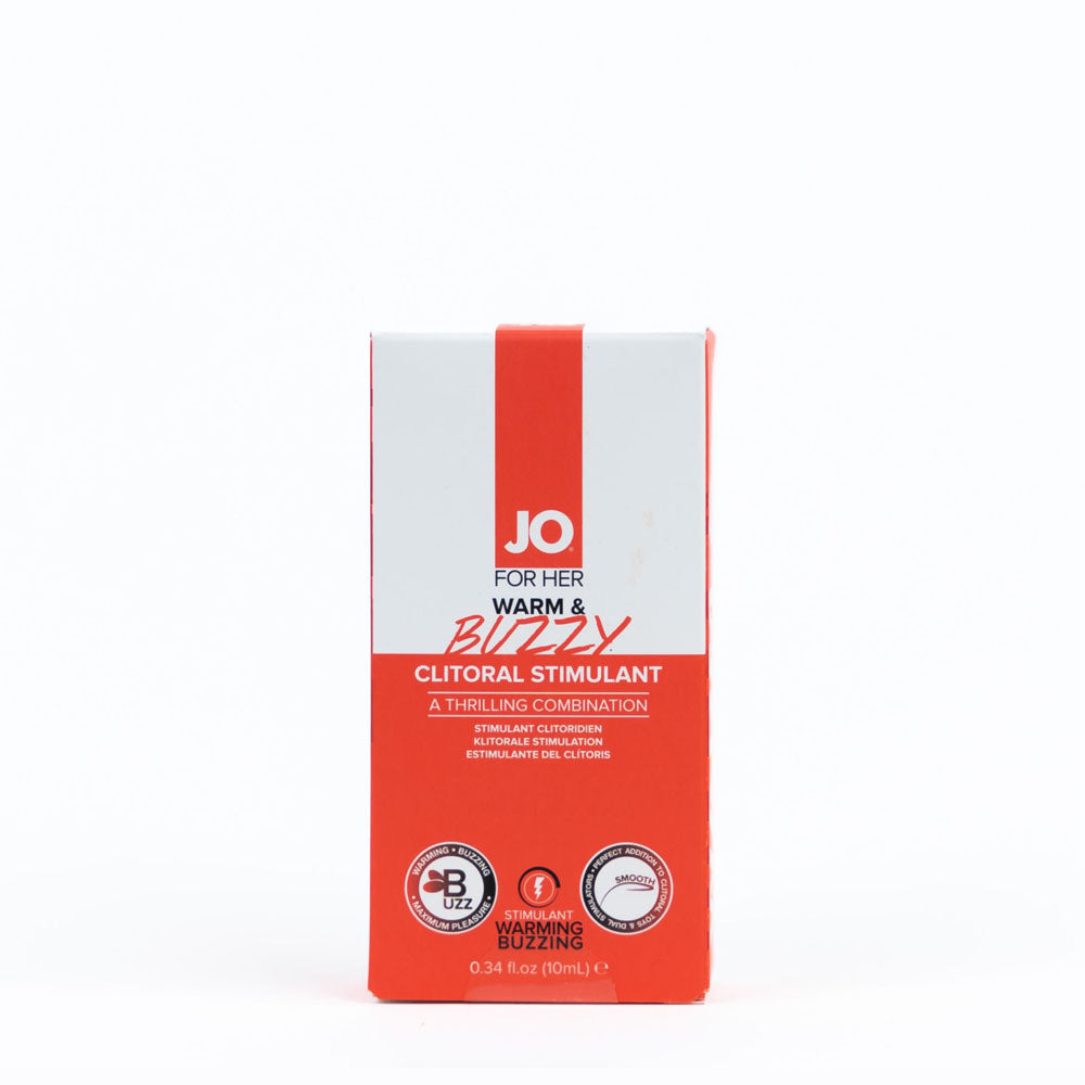 JO Warm & Buzzy – Warming Clitoral Stimulation Gel 10 ml