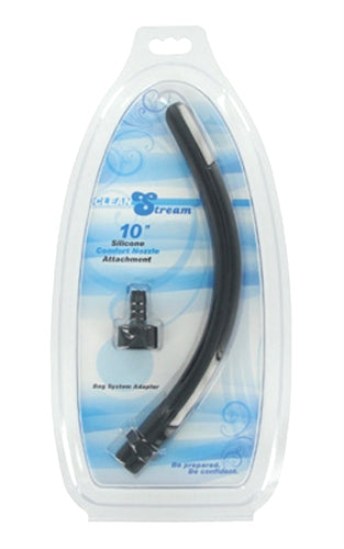 CleanStream Silicone Comfort Nozzle Attachment – Flexible Silicone Douche Nozzle