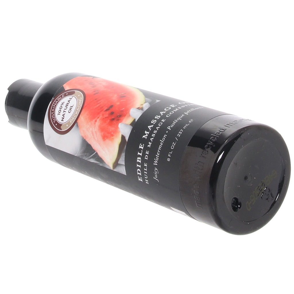 Edible Massage Oil 8oz/236ml in Watermelon Sensual Love > Massage