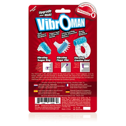 Vibroman Starter Kit – Mini Vibrators Exploration Sex Toy Set