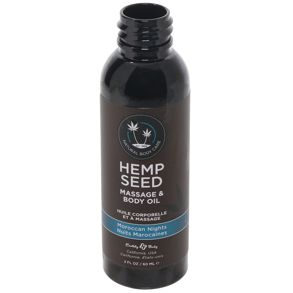 Hemp Seed Massage Oil 2oz/60ml in Moroccan Nights Sensual Love > Massage