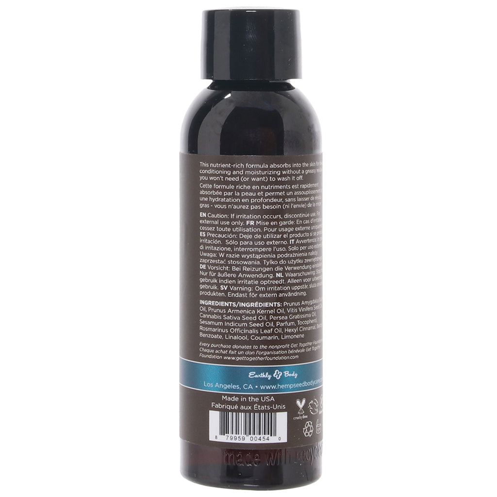 Hemp Seed Massage Oil 2oz/60ml in Moroccan Nights Sensual Love > Massage