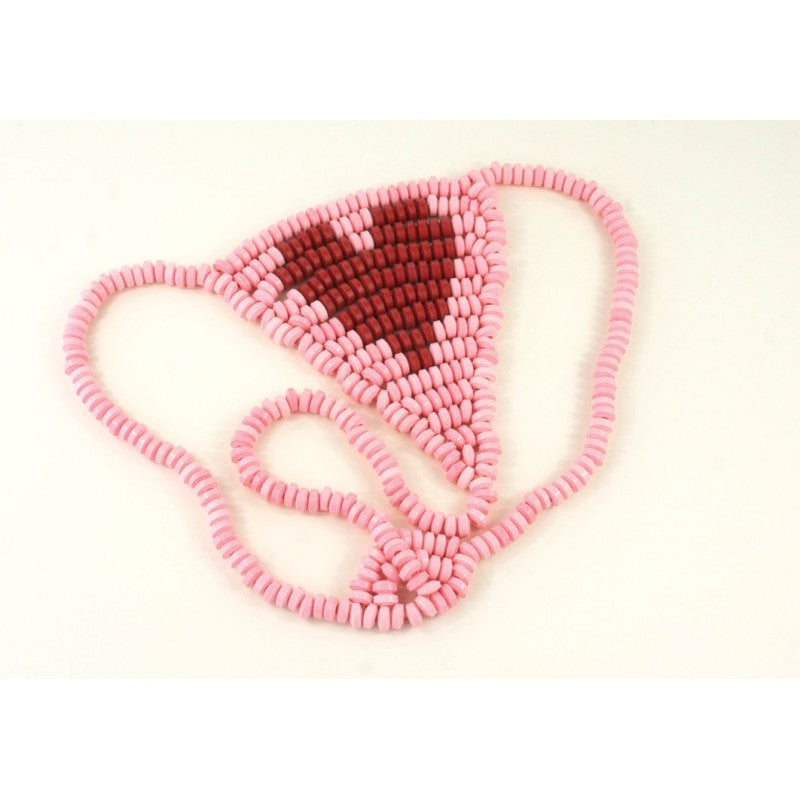 Lovers Candy Heart Shape Edible G-String One Size Fits All