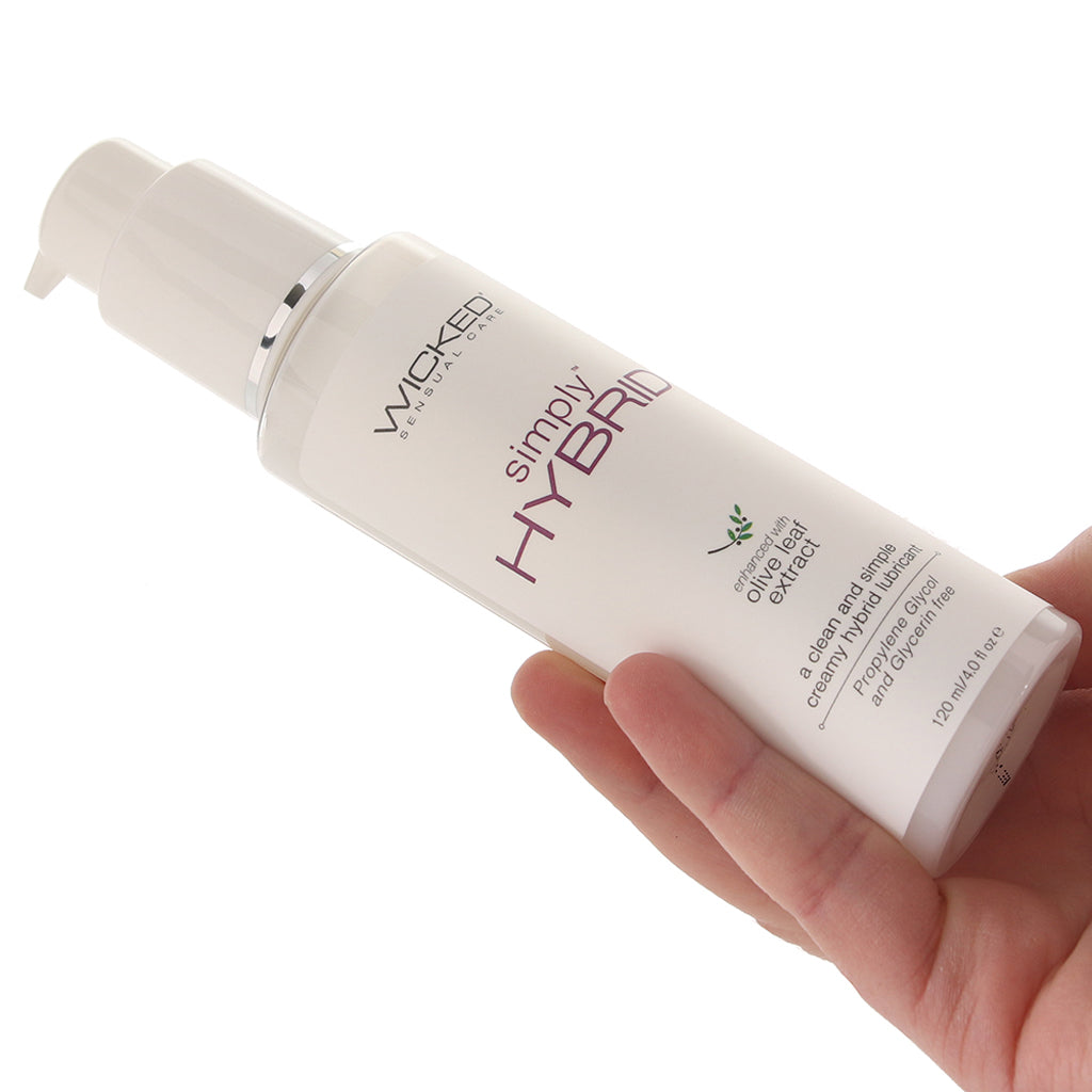 Simply Hybrid Lube 4oz / 120ml Lubes and Lotions > Hybrid Lubricants