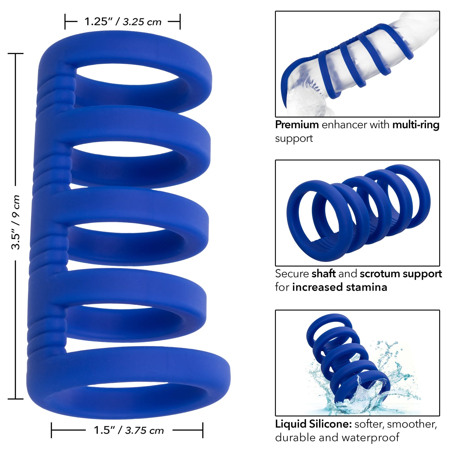 Admiral Xtreme Cage – Liquid Silicone Cock Cage