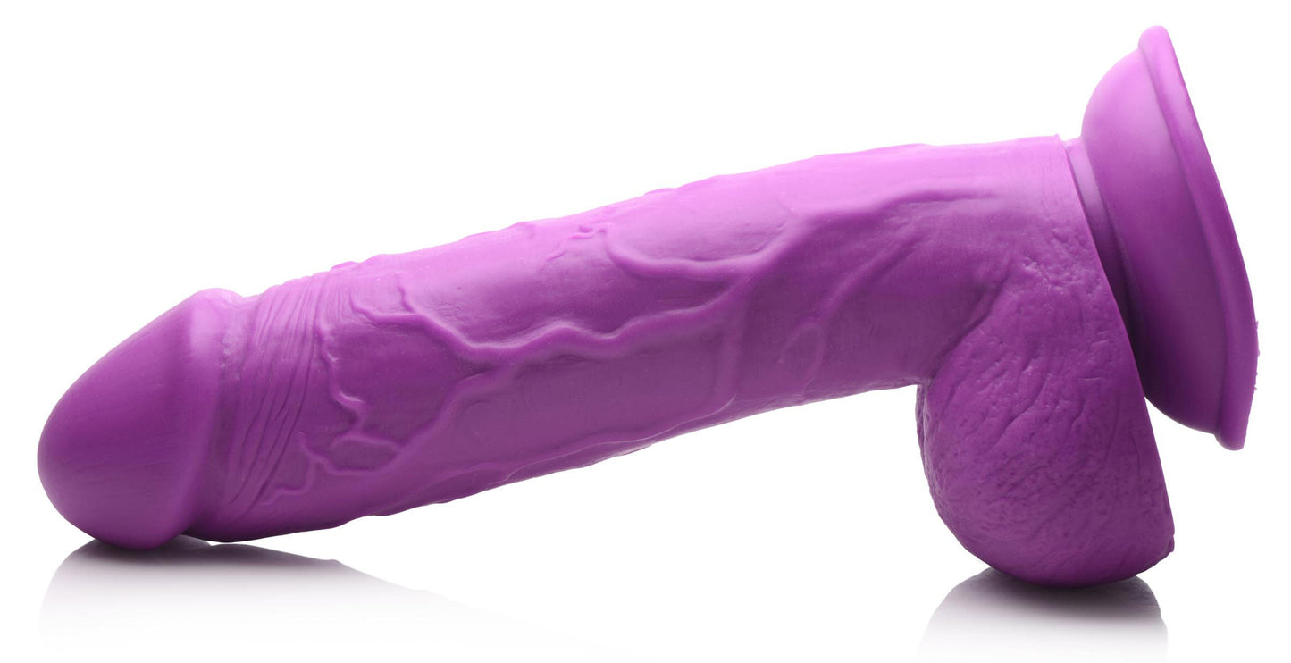 Pop Pecker 8.25 Inch Realistic Dildo With Suction Base Light