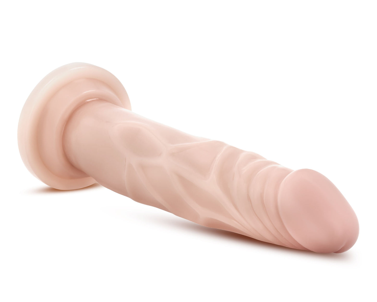 Dr. Skin Silicone Dr. Carter (Vanilla) – 7.5 Inch Suction Cup Dong