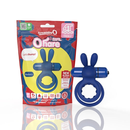 Screaming O 4T Ohare Blueberry – Targeted Treble Vibration Stimulation
