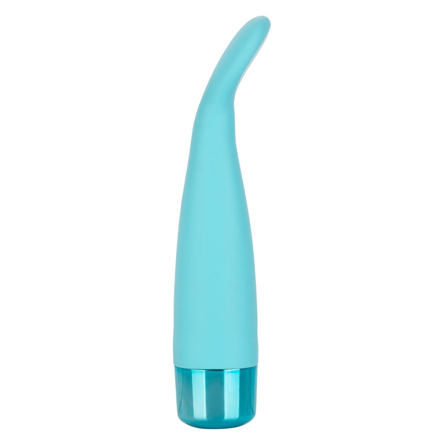 Eden Scoop Flexible Blue Silicone Massager with 10 Vibration Functions and Waterproof Design