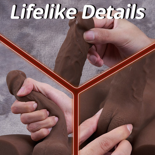 David - 8.5 lbs Hunky Unisex Butt with Bendable Penis Anal Entry Masturbators